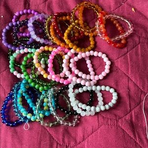 Stretch bracelets(lot)